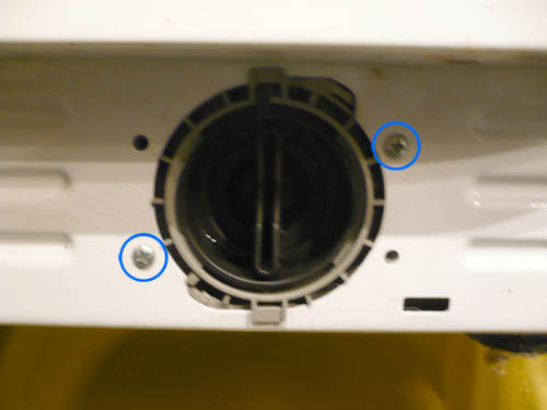 Стиральная машина hotpoint ariston как открутить фильтр